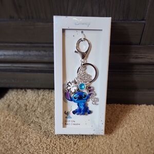 Disney Blue and Silver Character Keychain